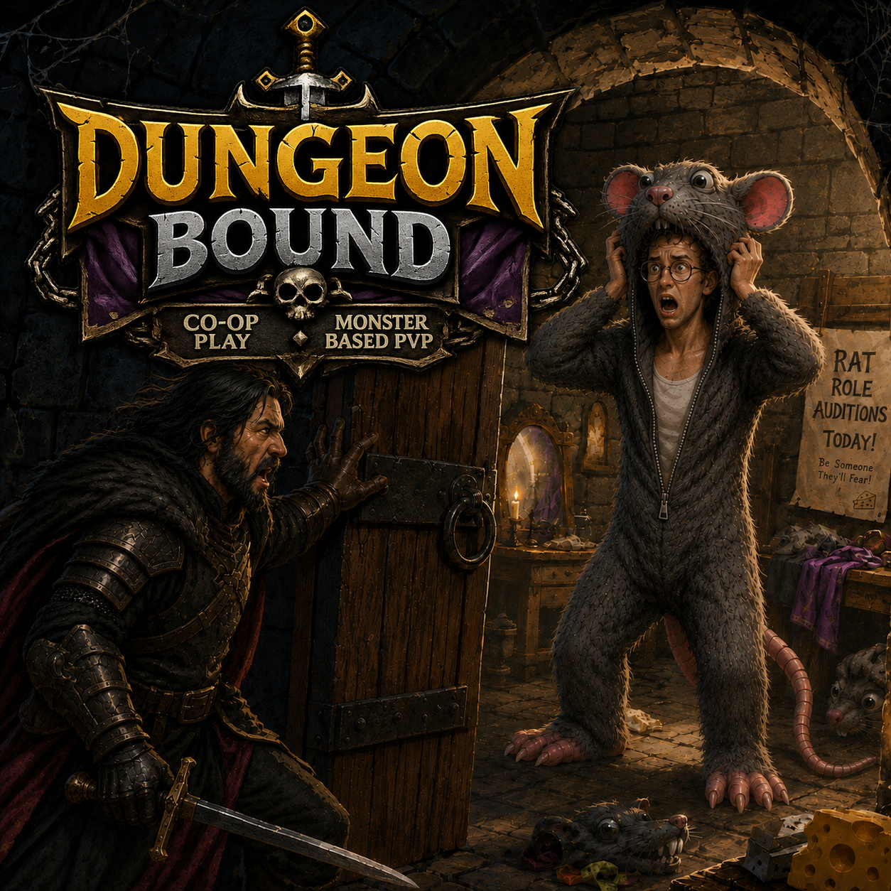Dungeon Bound co-op and PvP banner artwork