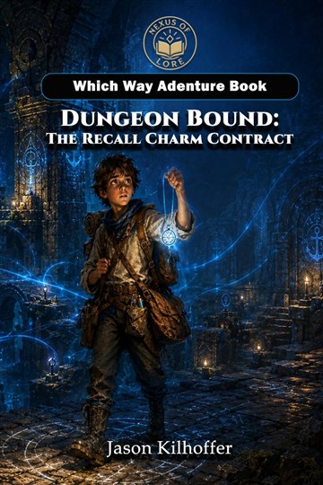 Dungeon Bound: The Recall Charm Contract which-way adventure book cover