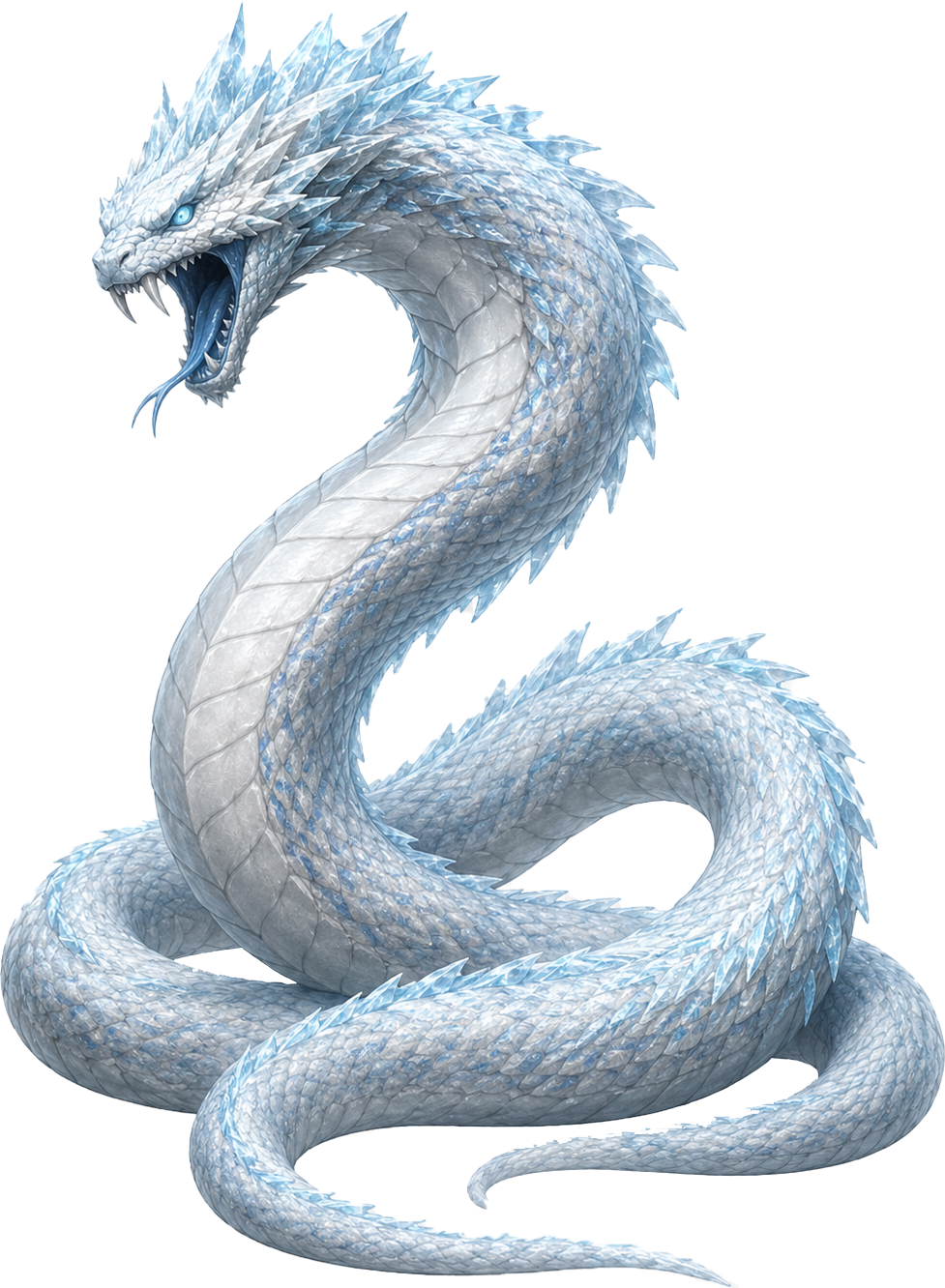 Frost serpent render