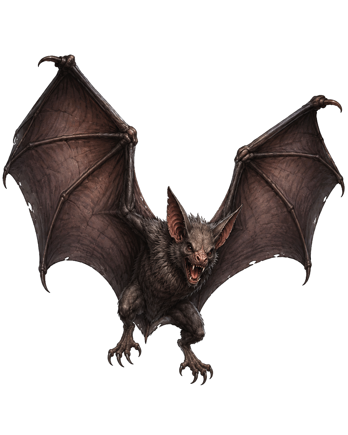 Giant bat render