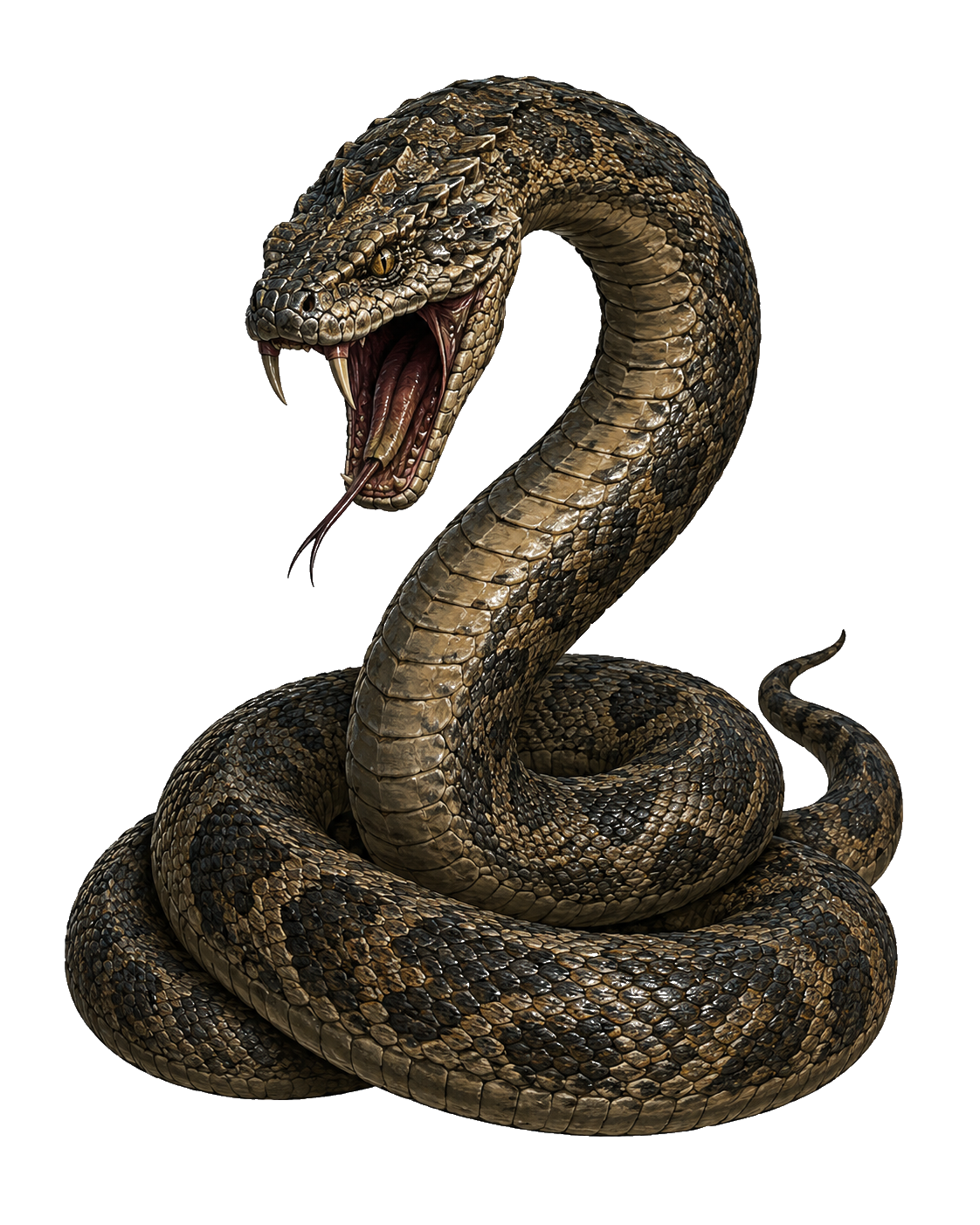 Giant snake render