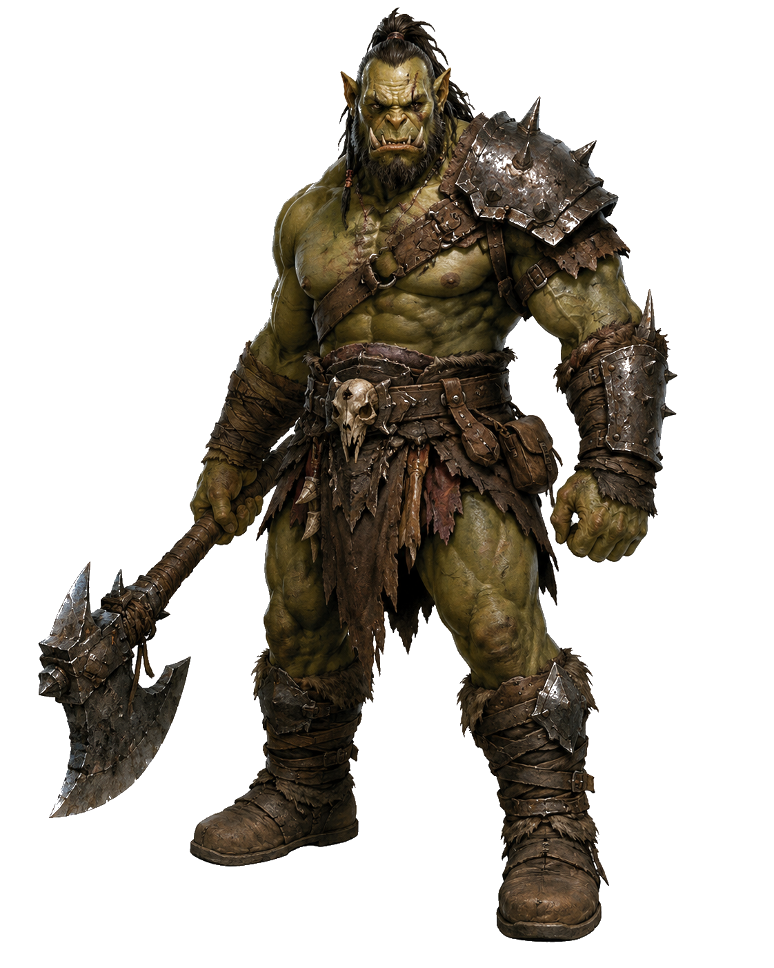 Orc warrior render